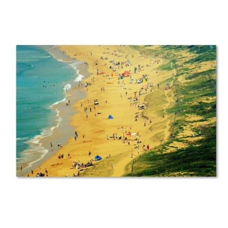 Beata Czyzowska Young 'Life Is A Beach' Canvas Art,16x24